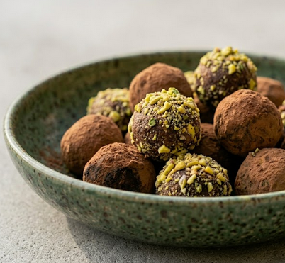 Trufas de Chocolate com Abacate
